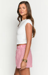 Astrea White USA Baby Tee