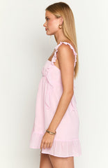 Jenn Light Pink Mini Dress