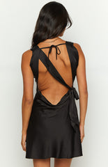 Lamira Black Mini Dress