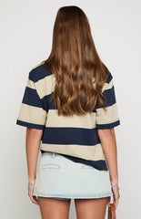 Lioness Rhode Light Denim Mini Skirt