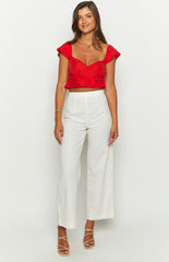 Anna Red Top