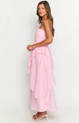 Sadie Pink Maxi Dress