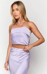 Genevieve Lilac Top